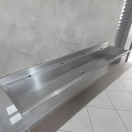 Lavatório Coletivo Com Bancada Para 4 Torneiras 2,00m - Construinox